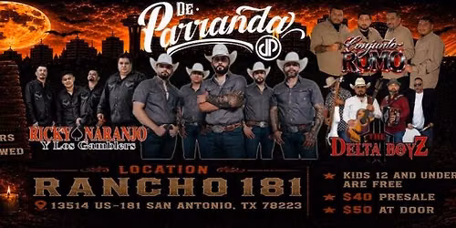 DE PARRANDA, RICKY NARANJO Y LOS GAMBLERS & MAS 