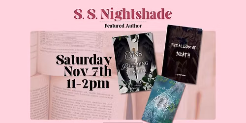 S. S. Nightshade Book Signing!