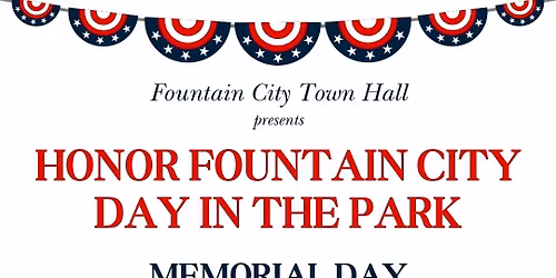 Honor Fountain City Day in the Park