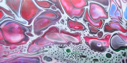 \ud83d\udc95Canvas Swipe Paint Pour \ud83d\udc95