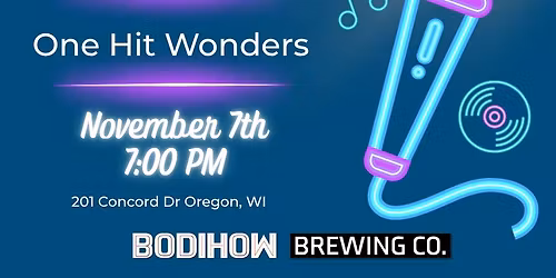 Music Bingo - One Hit Wonders!