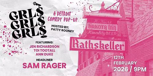 GRLS GRLS GRLS: A Pop-Up Comedy Show