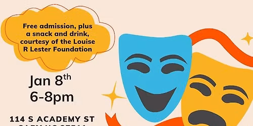 Free Drama Exploration Night for Adults with Disabilities