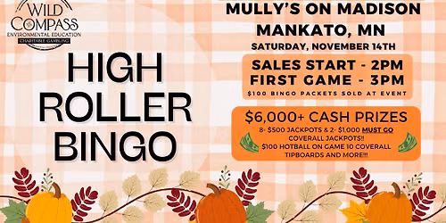 High Roller Bingo @ Mully's!