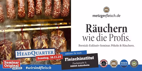 R\u00e4uchern wie die Profis | exklusives Basis-Seminar mit Borniak