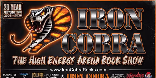 Iron Cobra Debuts at Hurricane Grill and Wings!