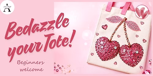 Bedazzle your tote by Artatrisk