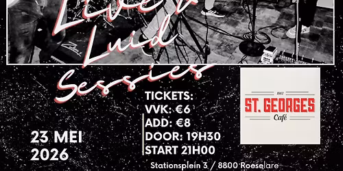 Stereoseat Live & Luid Sessie @ Caf\u00e9 St. Georges