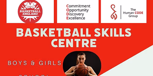 Human CODE Basketball Skills Centre - Weekly sessions for boys and girls in schools years 1 to 9.