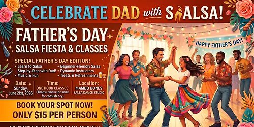 Father's Day Salsa Classes