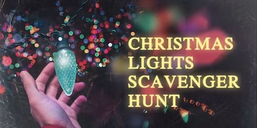 Christmas Light Scavenger Hunt