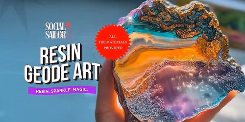 Resin Geode Art Date - Delhi NCR