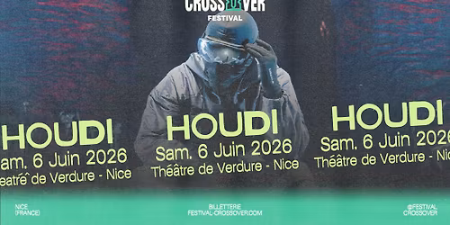 CROSSOVER FESTIVAL - HOUDI - 6 JUIN 2026 