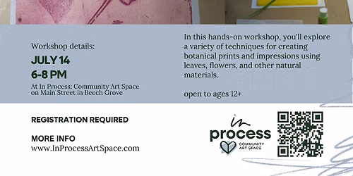 Botanical Impressions: Intro to Printmaking Workshop