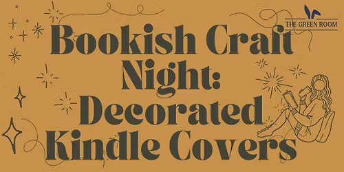 Bookish Craft Night: Decorate Kindle Covers