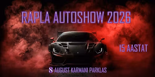 Rapla Autoshow 2026