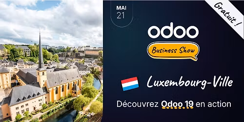 Odoo Business Show Luxembourg-Ville