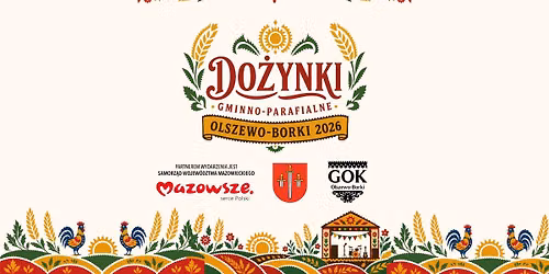 Dożynki Gminno – Parafialne | Olszewo-Borki 2026