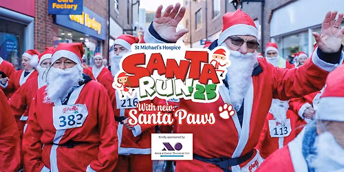 Santa Run '25 (with new Santa Paws)