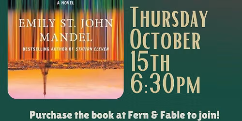 Exit Party by Emily St. Mandel Book Club