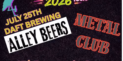 HELLRAGER \/ TBA! \/ Alley Beers