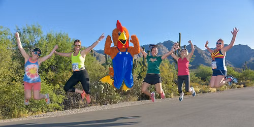 Run with the Roosters 4-Miler at Sabino Canyon