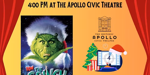 How the Grinch Stole Christmas | Free Movie at The Apollo