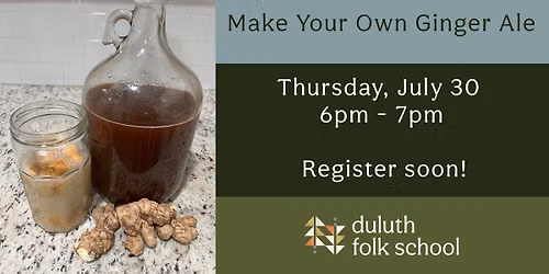 Make Your Own Ginger Ale