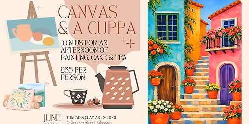 June Canvas & a Cuppa