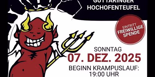 14. Guttaringer Krampuslauf mit anschlie\u00dfendem Krampuskr\u00e4nzchen