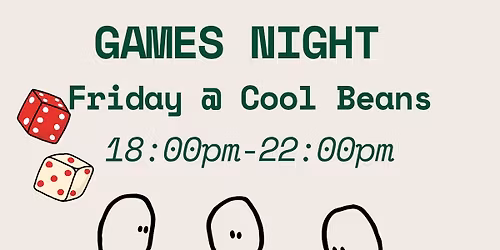 Games Night @ Cool Beans