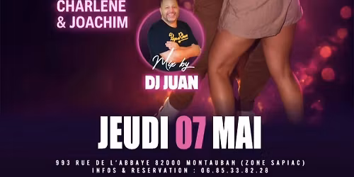 COURS BACHATA JOACHIM & CHARL\u00c8NE \ud83d\udce2 LES GUINGUETTE SAPIAC MONTAUBAN + SOIR\u00c9E SBKR \ud83d\udc83
