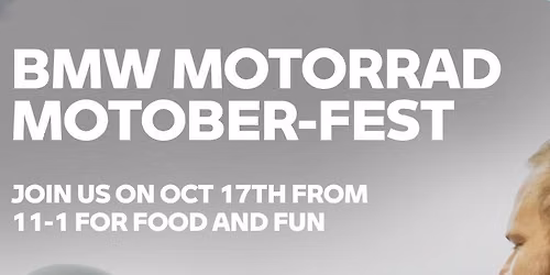 BMW MOTORAD MOTOBER-FEST OPEN HOUSE