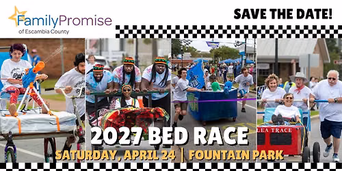 Bed Race 2027 with Family Promise of Escambia County
