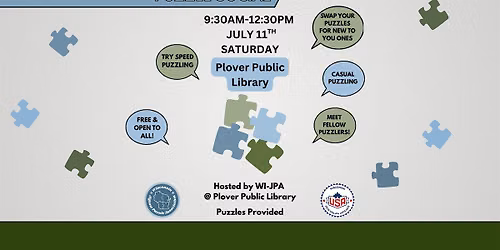 Puzzle Social - Plover - Hosted by WI-JPA June