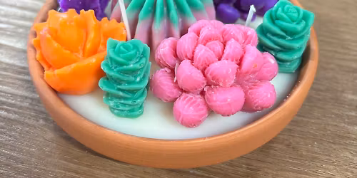 Succulent Candle Making! \ud83e\udeb4 \ud83d\udd6f\ufe0f 