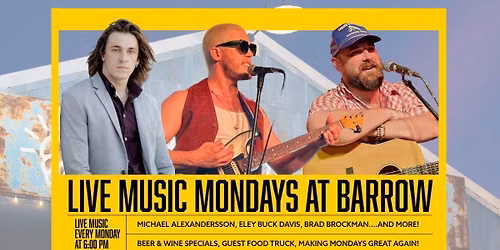 Live Music Mondays