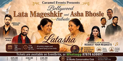Bollywood Lata Mageshkir & Asha Bhosle Latasha