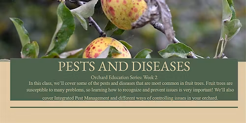 Pests and Diseases: Orchard Education Series