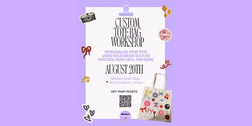 Custom Tote Bags Workshop