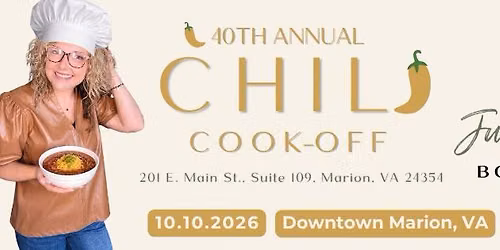 Chili Cook Off in Downtown Marion