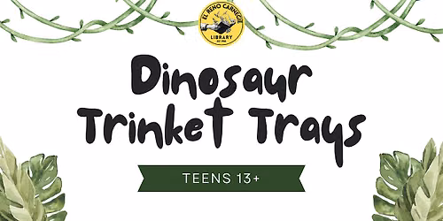 Dinosaur Trinket Trays