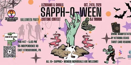 Sapph-O-Ween: LesBooans & Ghouls Just Wanna Have Fun!