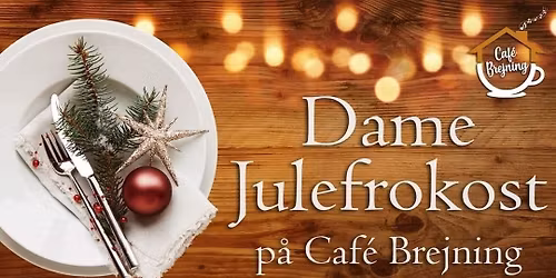 Dame julefrokost - På Café Brejning 