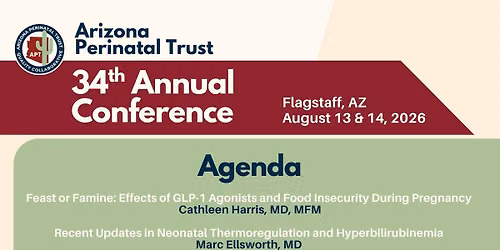 2026 Arizona Perinatal Trust Conference