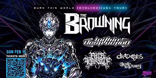 The Browning, Within Destruction, Face Yourself & Dead Eyes at The WC Social Club!