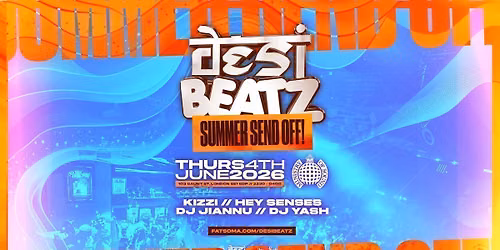 Westminster Punjabi Soc : SUMMER SEND OFF! | 04.06.26