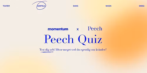 Peech Quiz \ud83c\udf51
