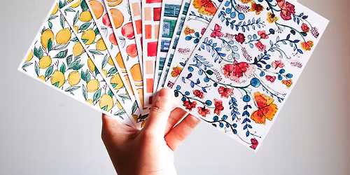 Family Saturdays: Holiday Card Printmaking Workshop