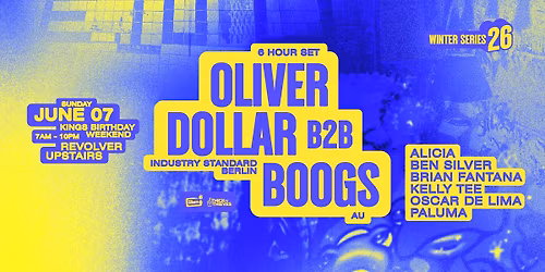 Oliver Dollar B2B Boogs (6 Hour Set) | Winter Series pres. by Thick as Thieves